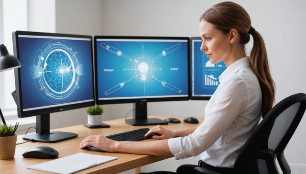 Réduisez vos douleurs cervicales avec un écran ergonomique !